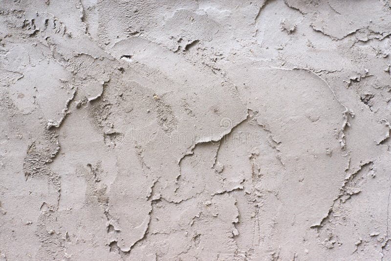 Light gray cement. Uneven coating. Multiple layers royalty free stock images