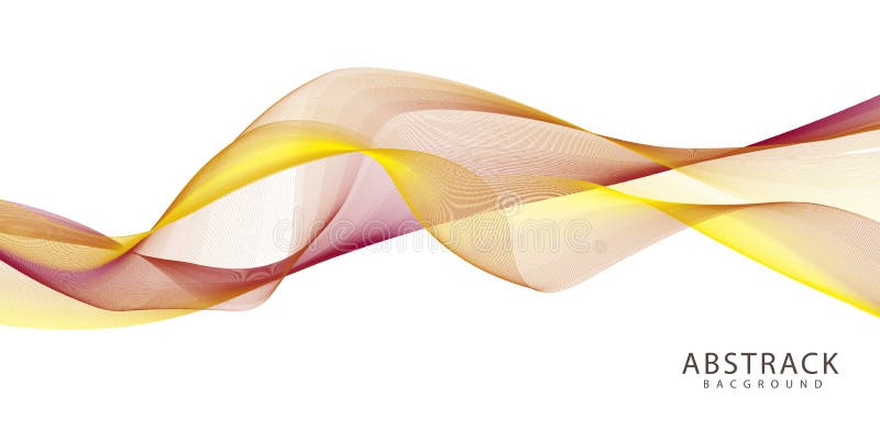 Light green background Abstract colored waves on a light background isolated on white stock illustration