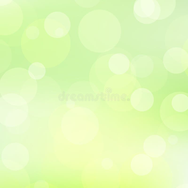 Light Green Background With Transparent Circles Stock Vector