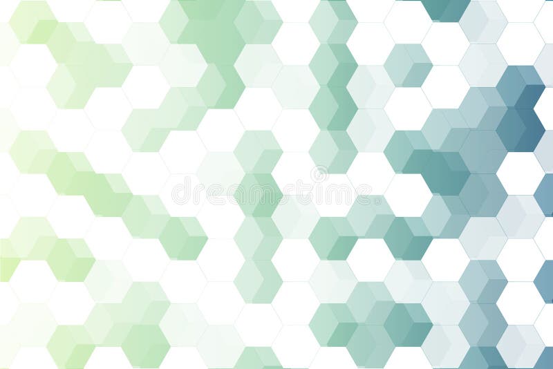 Light green and blue hexagon transparency. eps10 vector illustration
