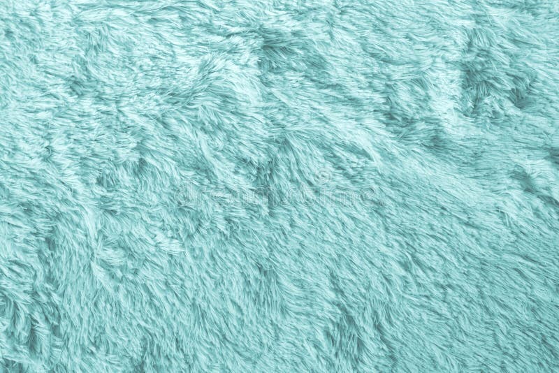 Light Green Fluffy Blanket Plaid Texture and Background Stock Image