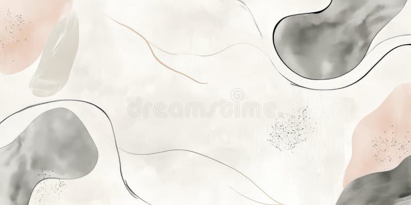 A light grey background with soft, organic shapes that flow across the design like a gentle breeze. royalty free stock images