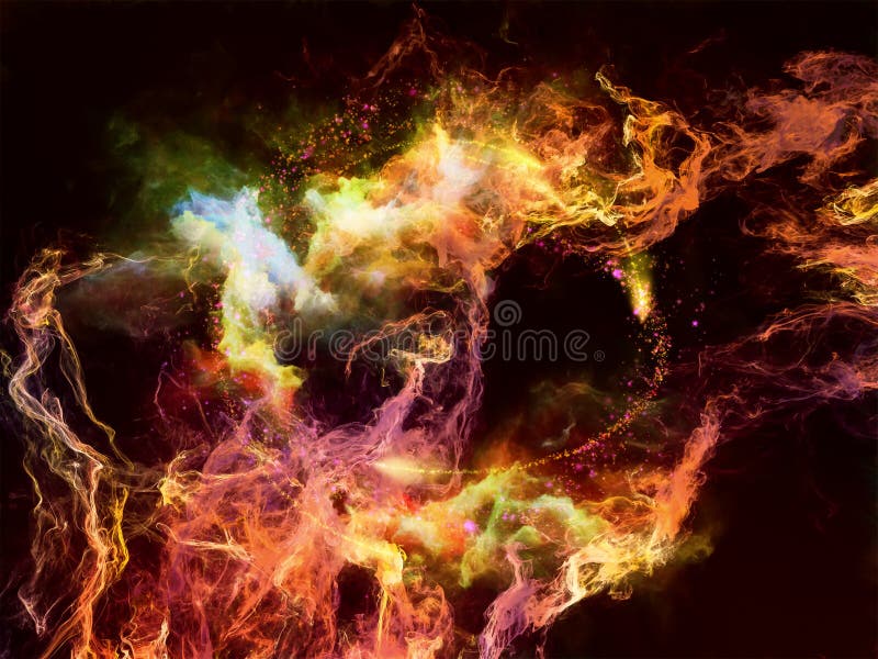 Light Matter vector illustration