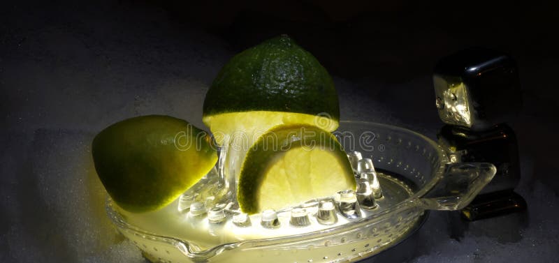 Cold ice and snow stock photography