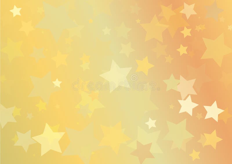Light Orange Star Background Vector Eps Stock Vector Illustration of abstract, star 218591355