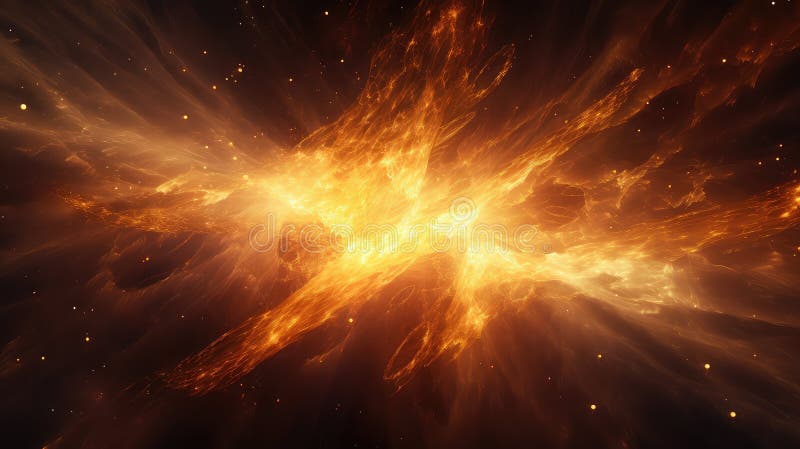 Light particle storm abstract royalty free illustration