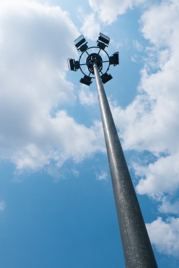 Light pole stock photo. Image of illumination, lighting 39980788