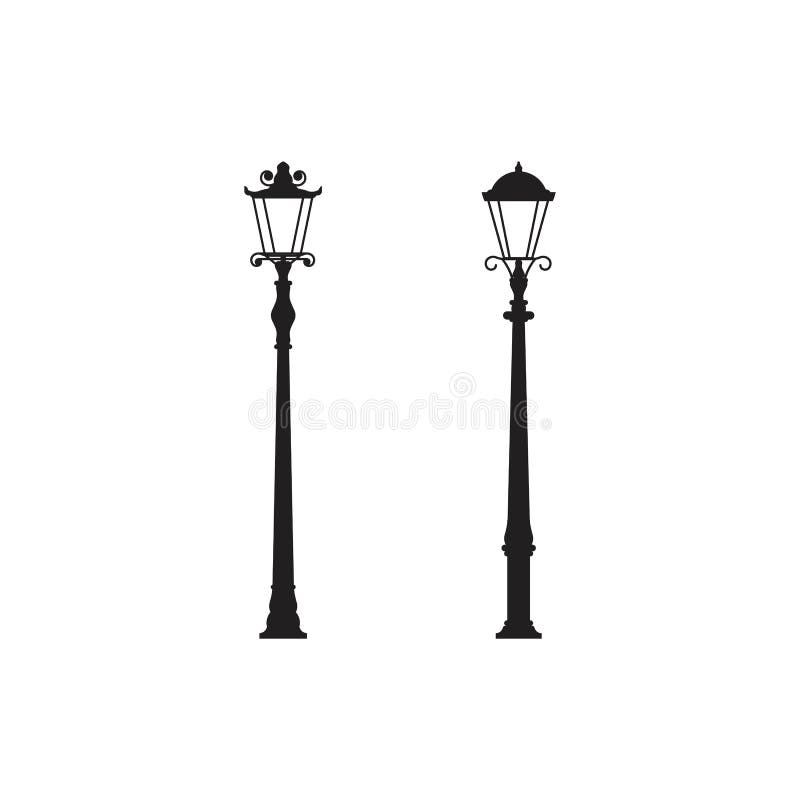 Street Light Poles Stock Illustrations 200 Street Light Poles Stock