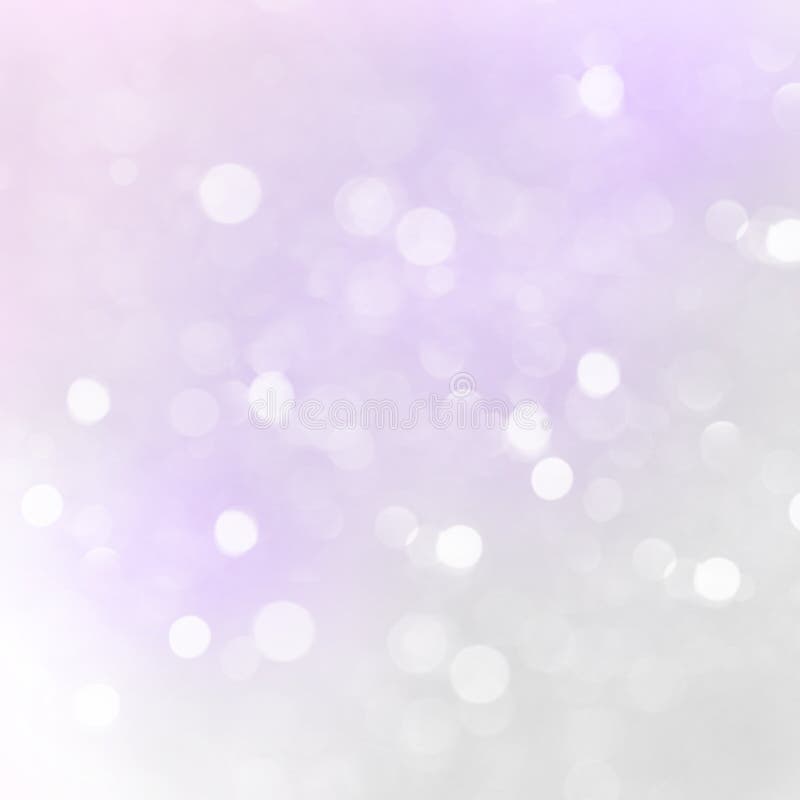 LIGHT PURPLE BLURRED BACKGROUND BOKEH, Glitter,white Circles Stock  Illustration - Illustration of texture, holiday: 116796381