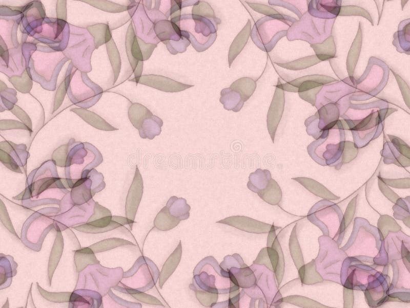 Light Purple Floral Patterns