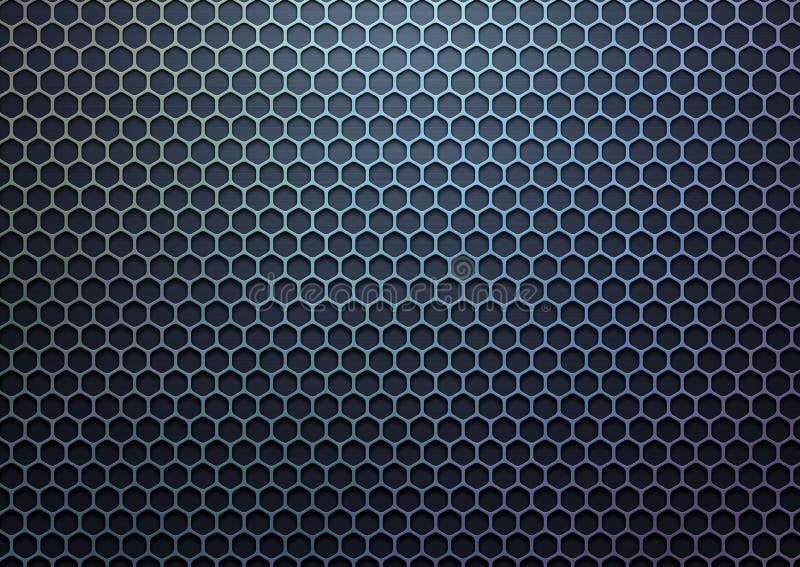 Light Rainbow Blued Steel Grid Texture