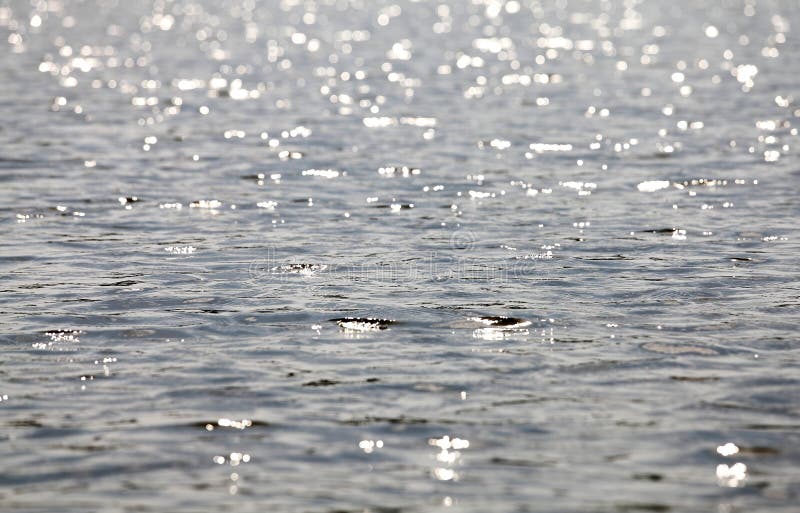 Light reflexes on water royalty free stock photo