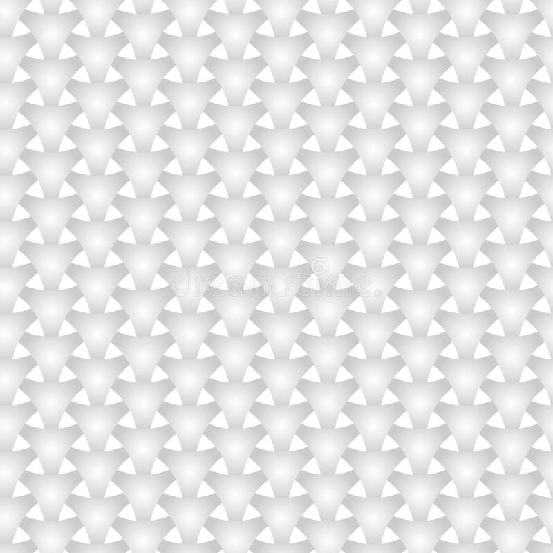 Seamless weaving triangle squama surface pattern vector illustration