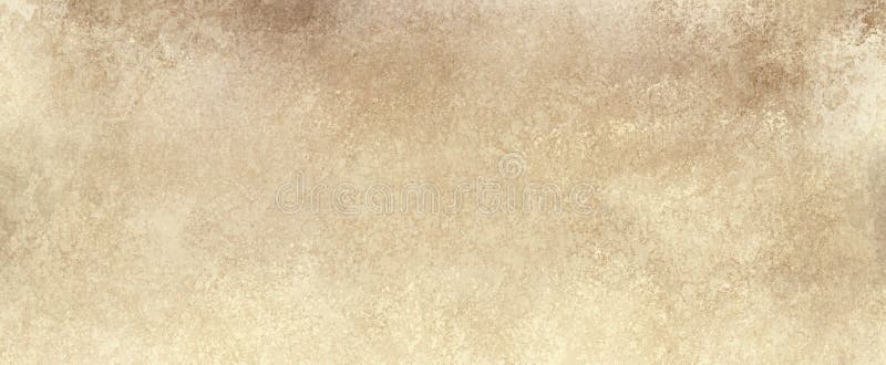 Light sepia brown paper background with vintage grunge or sponged paint texture with soft beige grungy stains
