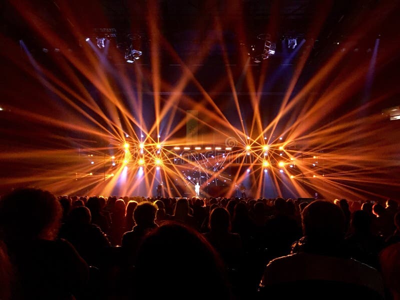 Light Show stock photo. Image of light, concert, party 121578920