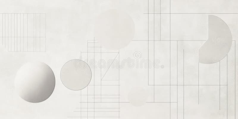 A light, soft grey background with a mosaic of geometric shapes and lines that create a subtle stock photography