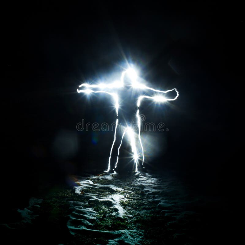 Light spirit stock image