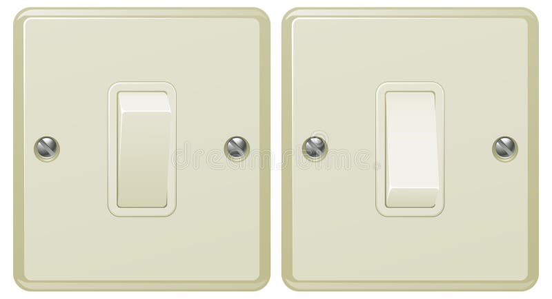 Light switch illustration