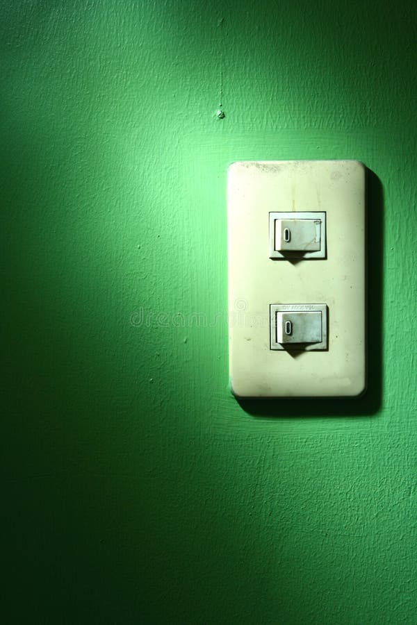 Light switch stock image. Image of cover, grey, control 23521943