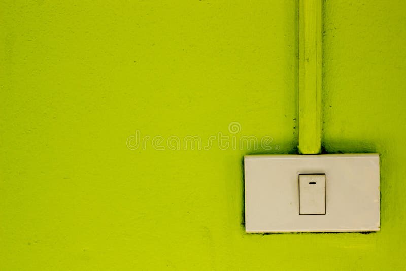 Green Switches Control Up and Down Stock Image Image of power, lift