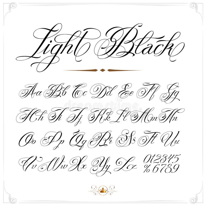 Tattoo Font | Tattoo fonts cursive, Tattoo lettering fonts, Lettering fonts