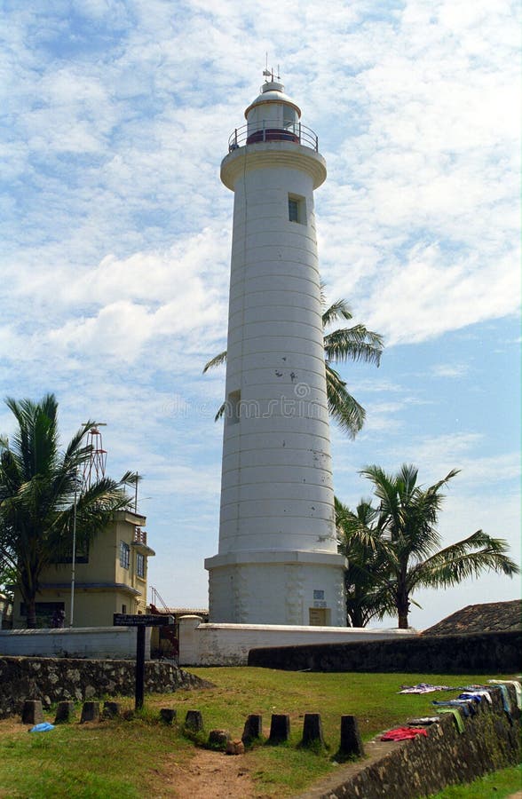 Light Tower, Galle, Sri Lanka Stock Image Image of ceylon, galle