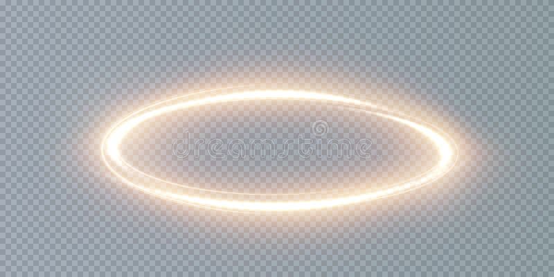Bright Neon Luminous Ring Bright Glowing Neon Frame Made Of Bright Glowing  Rays Vector Png Stock Illustration - Download Image Now - iStock