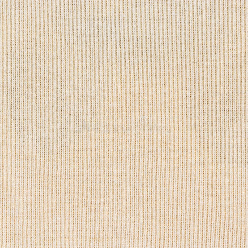 Light Yellow Natural Linen Texture for the Background Stock Image
