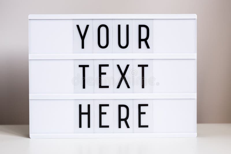 Your text here