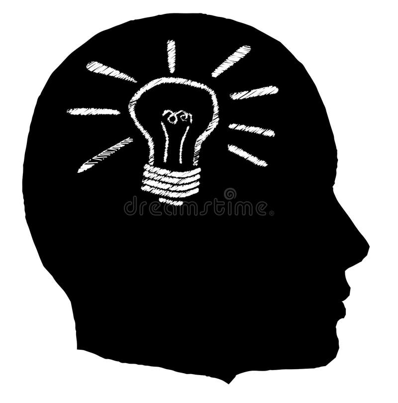 Lightbulb ( moment) stock illustration. Illustration of shine 3873999