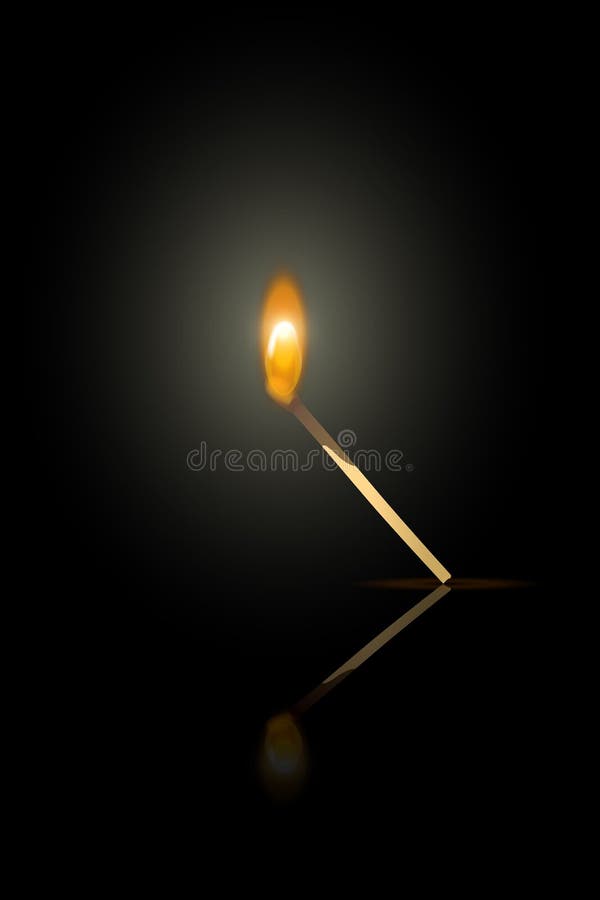 Burn Match Picture. Image 1583821