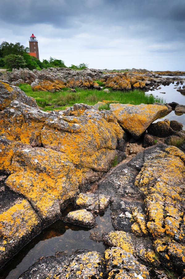 Rocks on Bornholm Island, Baltic Sea Stock Photo Image of clouds, holiday 16685282