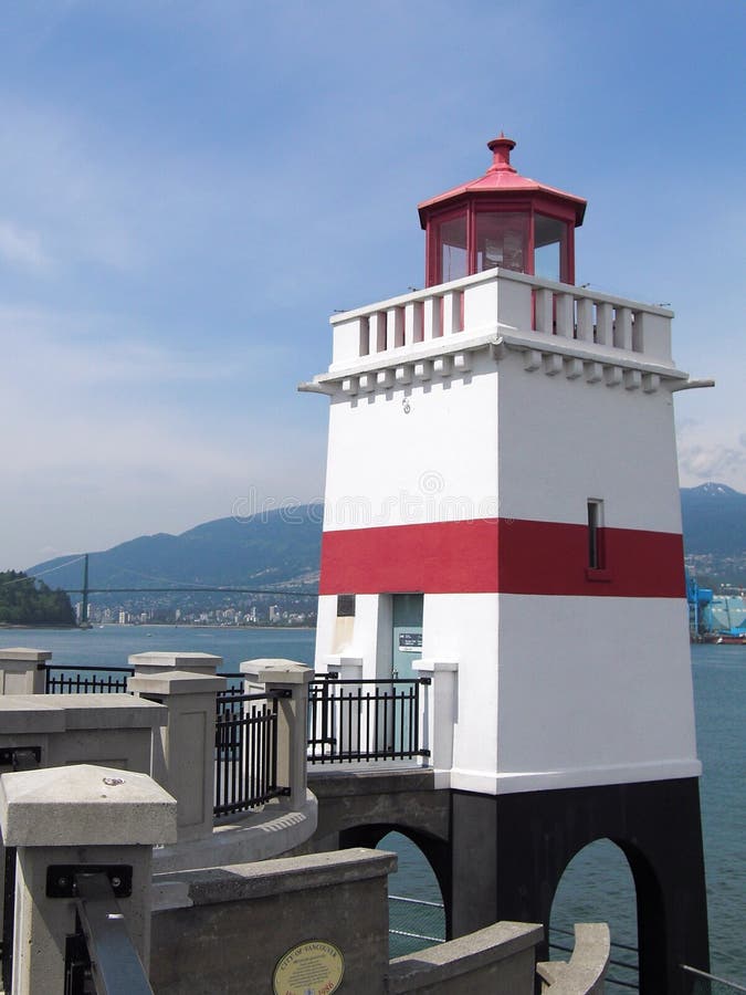 Lighthouse stock photo. Image of stanley, vancouver, brockton - 55023284