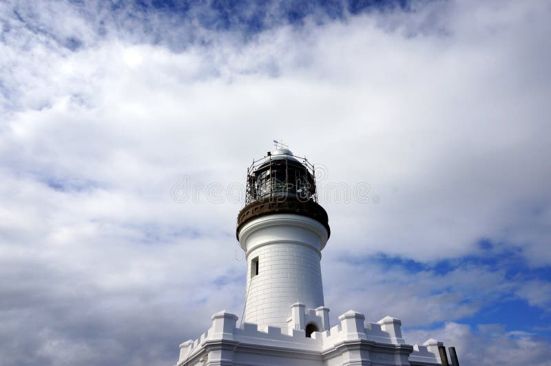 Lighthouse in Byron Bay stock photo. Image of australia 89148062