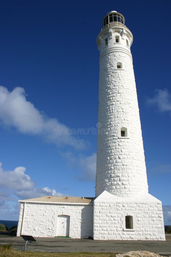 Lighthouse in Cape Leeuwin royalty free stock photography