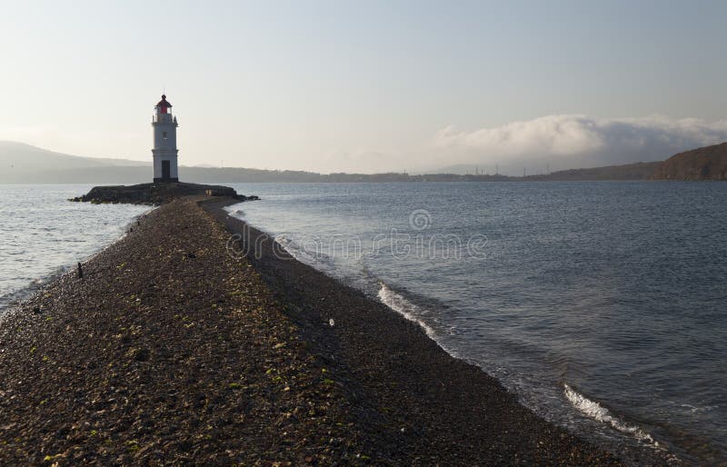 Lighthouse on the coast