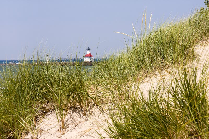 Lighthouse in the distance