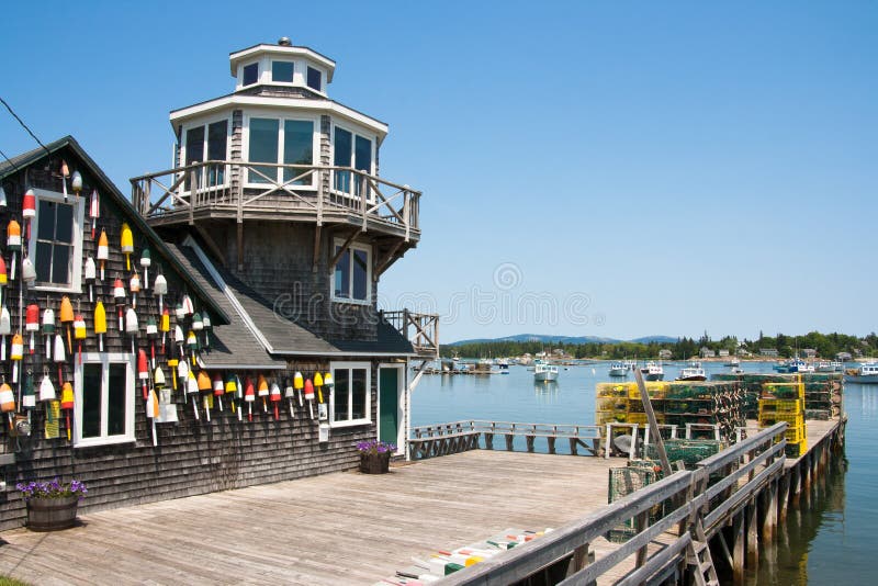 Lighthouse stock photo. Image of lake, wooden, dock, boats 40791096
