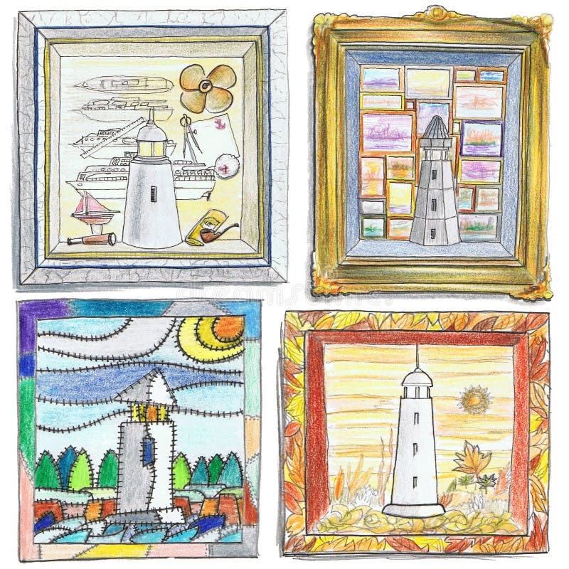 Lighthouse Drawings