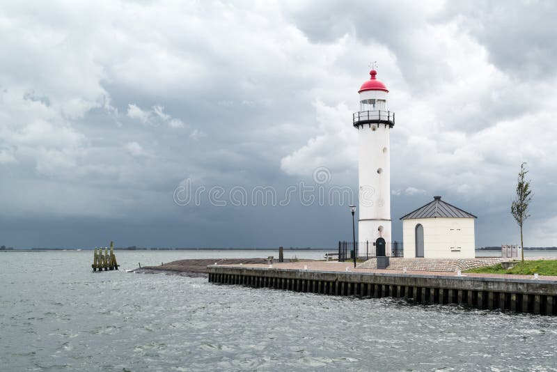 Lighthouse Hellevoetsluis, Netherlands