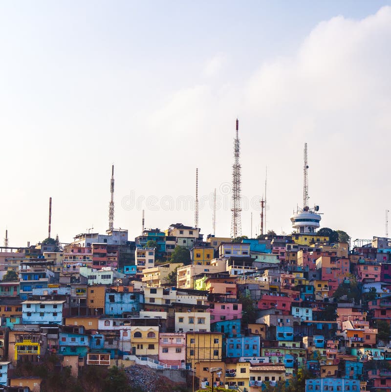 Lighthouse hill - Guayaquil, Ecuador stock image Lighthouse hill - Guayaquil, Ecuador stock image