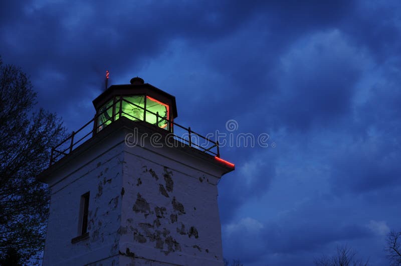 Lighthouse at Night 2
