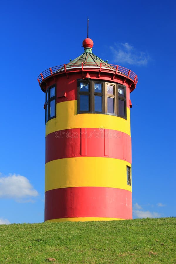 Lighthouse Pilsum, Germany royalty free stock photography Lighthouse Pilsum, Germany royalty free stock photography