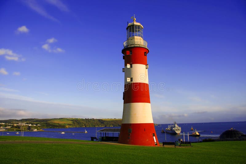lighthouse, Plymouth, UK