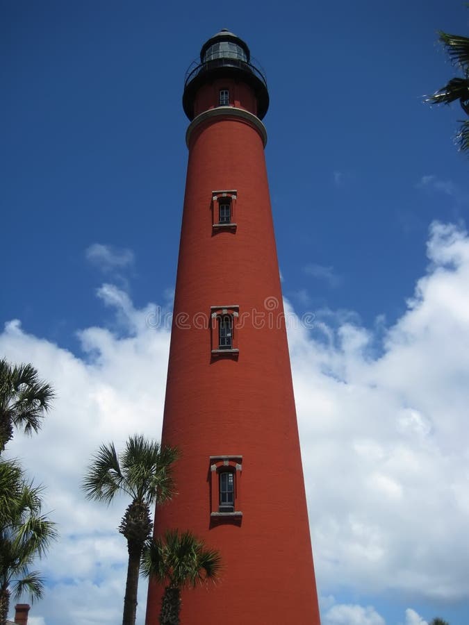 Lighthouse stock image. Image of beach, daytona, ponce 59827463