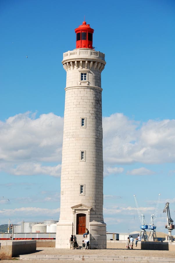 lighthouse in sete