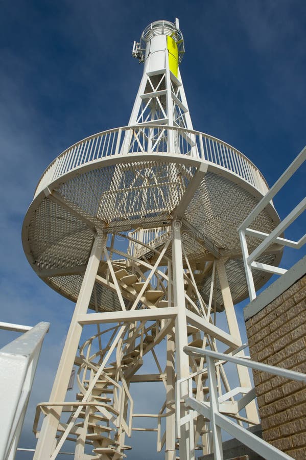 Lighthouse Steel Construction stock photo