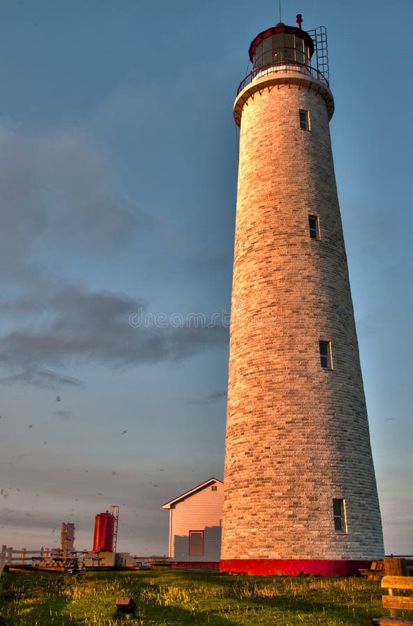 Lighthouse at sunrise