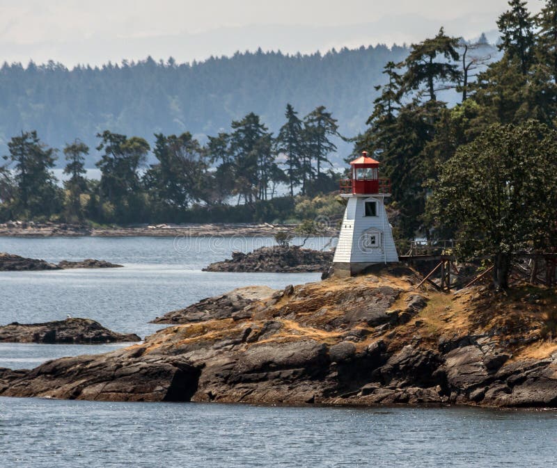 Lighthouse in Vancouver Island