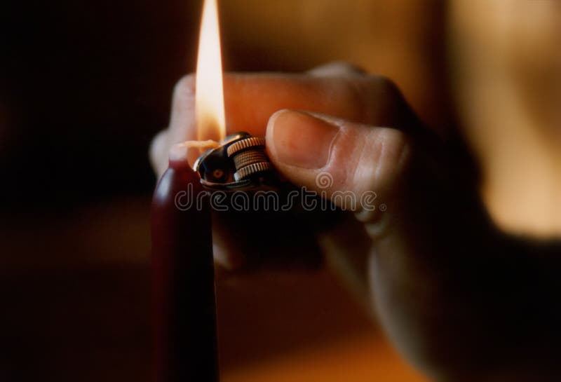 Lighting a candle stock image. Image of flame, woman, passion 638097